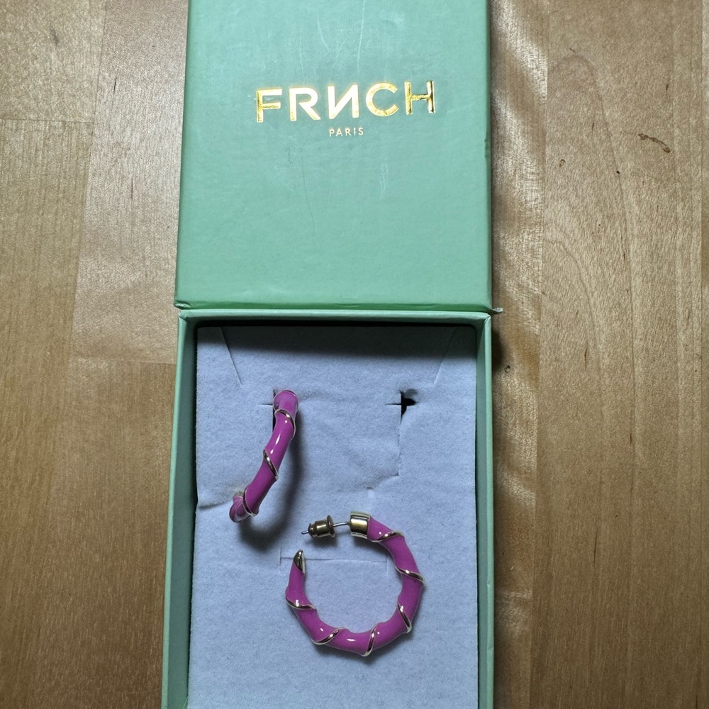 FRNCH Paris brand earrings
